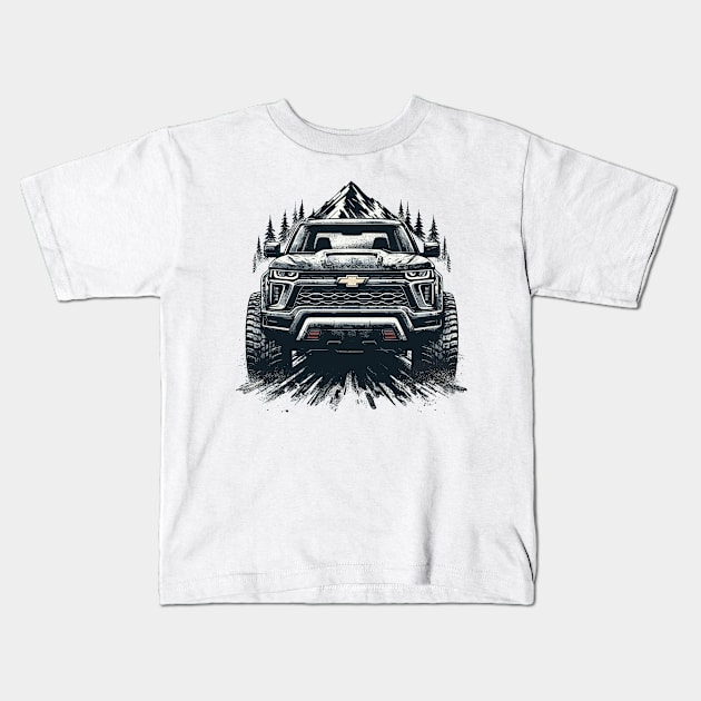 Chevrolet Blazer Kids T-Shirt by Vehicles-Art